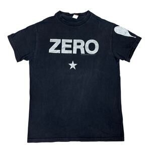 Vintage 2001 Smashing Pumpkins Zero Band T Shirt Men's Small Y2K Cinder Block